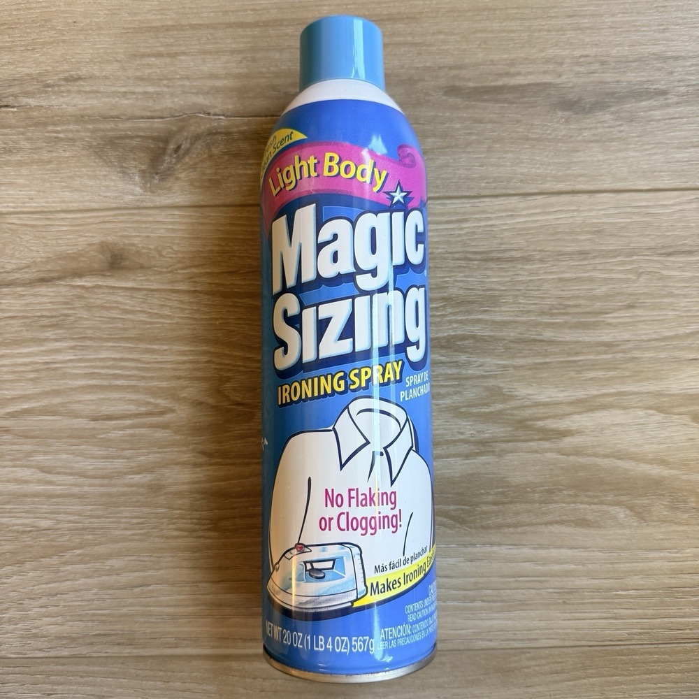 Light Body Magic Sizing Ironing Spray, Fresh Clean Scent, 20 oz